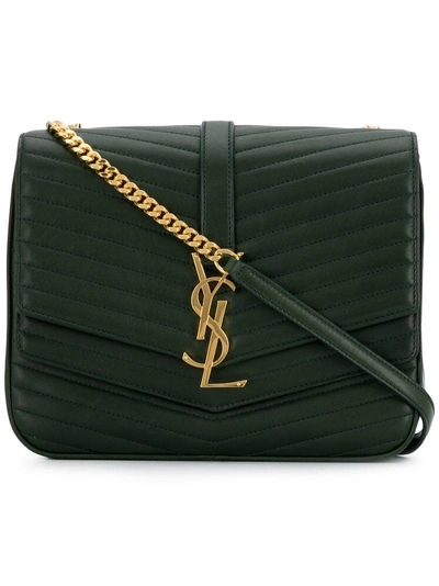 Saint Laurent Sulpice Shoulder Bag - Green