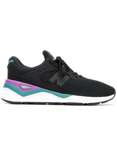 New Balance X90 Round Toe Sneakers In Phantom