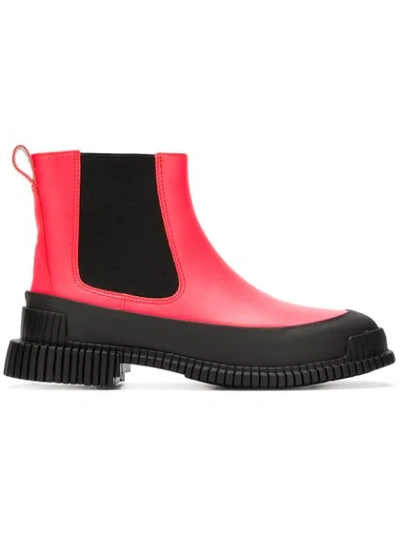 Camper Chelsea Boots In Pink
