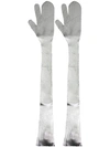 MM6 MAISON MARGIELA LONG SPLIT FINGER GLOVES