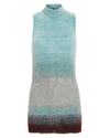 MISSONI Mohair Turtleneck Tank,MDN00073-BK0405-S7114