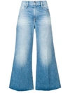 FRAME WIDE LEG FLARED JEANS