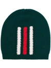 GUCCI BEANIE MIT STREIFEN