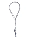 M.C.L BY MATTHEW CAMPBELL LAURENZA MULTI-PEARL & HEMATITE BEADED NECKLACE,PROD214930095