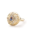 ADAM FOSTER FINE JEWELRY 18K GOLD MOONSTONE & DIAMOND BLISTER RING,PROD212960134