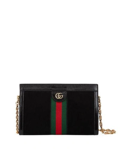 Gucci Small Linea Chain Shoulder Bag - Red