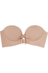 FASHION FORMS U-PLUNGE LACE-UP SELF-ADHESIVE BACKLESS STRAPLESS BRA