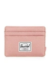 Herschel Supply Co Classic Charlie Card Case In Ash Rose