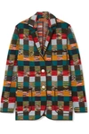 MISSONI CHECKED WOOL BLAZER