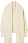 THE ROW SCARLETTA OVERSIZED CASHMERE CARDIGAN