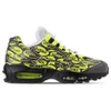 Nike Men's Air Max 95 Premium Casual Shoes, Black In Black