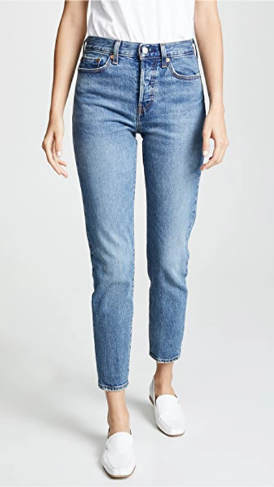 Levi's Wedgie Icon Jeans - 蓝色 In Blues