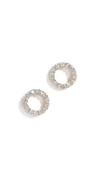 MATEO 14K MINI DIAMOND CIRCLE STUD,MATEO30010