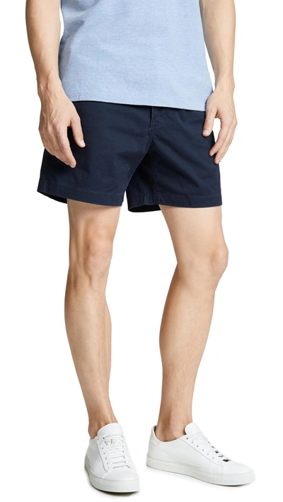POLO RALPH LAUREN CLASSIC FIT STRETCH CHINO PREPSTER SHORTS 6 NAUTICAL,RLAUR30606