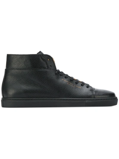 Alexander Laude Magic Hi-top Sneakers  In Black