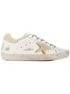 GOLDEN GOOSE SHEARLING SUPERSTAR trainers