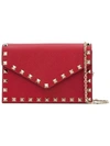 VALENTINO GARAVANI VALENTINO GARAVANI ENVELOPE ROCKSTUD CLUTCH BAG