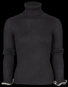 ALEXANDER WANG Turtleneck Stacked Crystal Cuff Top