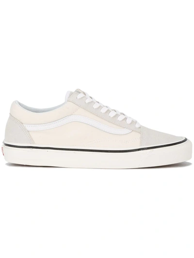 Vans Old Skool Suede Panelled Trainers In White