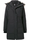CANADA GOOSE HOODED MID-LENGTH COAT