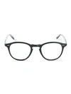 Garrett Leight 'hampton' Optical Glasses In Matte Black