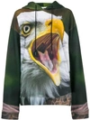 R13 EAGLE PRINT HOODIE