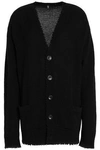 R13 WOMAN CASHMERE CARDIGAN BLACK,AU 14693524282906419