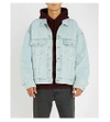 Yeezy Season 5 Denim Jacket In Faded Indigo