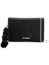 LOVE MOSCHINO hand fastened clutch