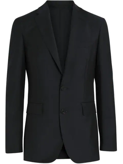 Burberry Soho Wool And Mohair-blend Suit In Grey