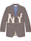 GUCCI JACKE AUS WOLLE MIT NY-YANKEES™-PATCH