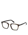 TOM FORD SQUARE BLUE BLOCKER GLASSES, 50MM,FT5523-BW50052