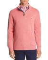 VINEYARD VINES PALM BEACH QUARTER-ZIP SWEATER,1E0376