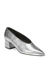 VINCE WOMEN'S RAFE METALLIC LEATHER POINTED TOE PUMPS,F8868L4