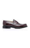 CHURCH'S STADEN POLISHED-LEATHER PENNY LOAFERS,652047