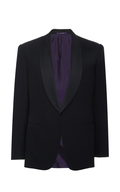 Ralph Lauren Exclusive Douglas Shawl Collar Tuxedo Jacket In Navy