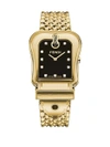 FENDI B. Fendi Diamond Stainless Steel Bracelet Watch,0400099276610