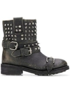 ASH STUDDED TROOPER BOOTS