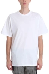 REPRESENT ESSENTIAL WHITE COTTON T-SHIRT,10698327