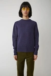 ACNE STUDIOS Classic sweater plum purple