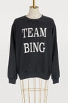 ANINE BING TEAM BING SWEATSHIRT,AB47-035/09