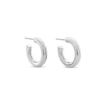 MONARC JEWELLERY Little Chubbies Hoops Sterling Silver