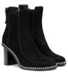 JW ANDERSON SCARE CROW SUEDE ANKLE BOOTS,P00329093