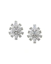 CAROLEE PAVE STARBURST CLIP-ON EARRINGS,CLC00105S100