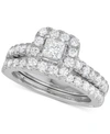 MARCHESA DIAMOND PRINCESS BRIDAL SET (2 CT. T.W.) IN 18K WHITE, YELLOW OR ROSE GOLD