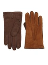 SAKS FIFTH AVENUE Two-Tone Leather Gloves,0400098408806