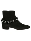 CASADEI CHAINED ANKLE BOOTS,10698528