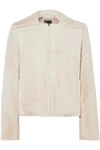 THEORY LUXE FAUX FUR JACKET