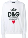 DOLCE & GABBANA LOGO SWEATSHIRT