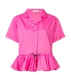 TOME Pink Cabana Shirt,2683037657558304126